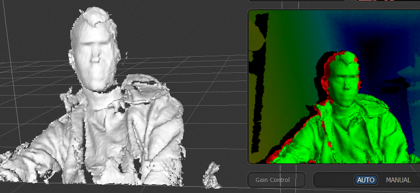  scan3d avec scanect