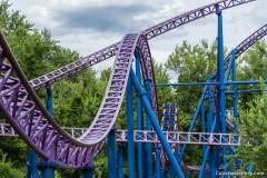 Bizarro (formerly Supermand - Ride of Steel) at Six Flags New England